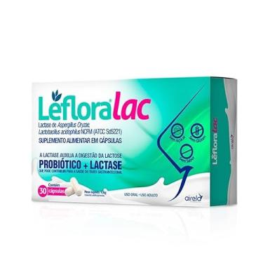 Imagem de Leflora LAC Lactobacillus Acidophilus e Lactase- 30 Cápsulas