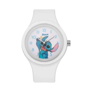 Imagem de Relógio Infantil Kawaii Stitch Disney Lilo & Stitch, Brinquedo De Sili