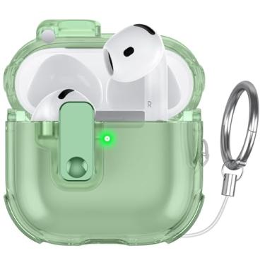 Imagem de FNDMIL Capa para AirPods 4, verde