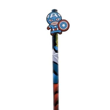 Imagem de Lápis Preto Top Avengers MOLIN Capitão América