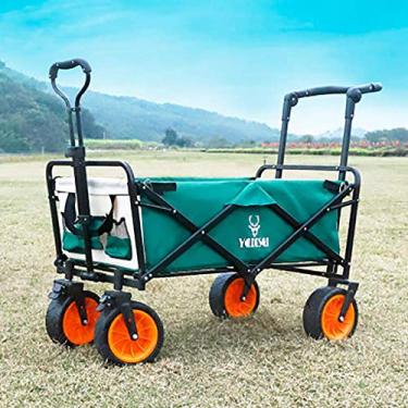 Imagem de Carrinhos, carrinho multifunções, veículos de reciclagem portáteis, acampamento ao ar livre, vagão de praia, carrinho de compras, carro, dobrável, para uso ao ar livre, caminhão de aço