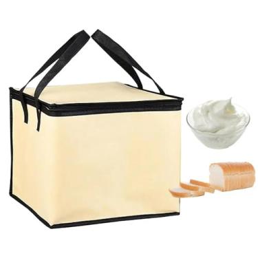 Imagem de ZDJZMGZ Caixa à prova de pão, controle de temperatura, à prova de pão, caixa de aquecimento para pastelaria, pão, pizza, iogurte, ferramenta de cozimento