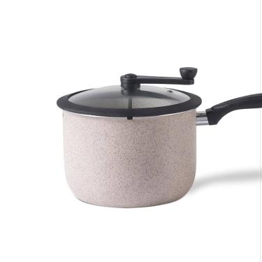 Imagem de Pipoqueira Brinox Pic Poc Ceramic Life 5,5L 22cm Tampa de Vidro