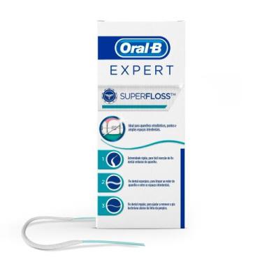 Imagem de Fio Dental Oral B Expert Super Floss com 50 Unidades - P&G