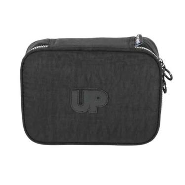 Imagem de Estojo escolar box bolsinha porta lapis penal up4you crinkle, Preto
