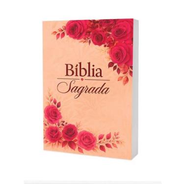 Imagem de Bíblia Sagrada Pequena Brochura - Ed. de Promessas - Flores - Rei das 