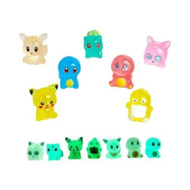 Imagem de Conjunto De Figuras Pokémon Para Crianças 7 Peças Pikachu Charmander B