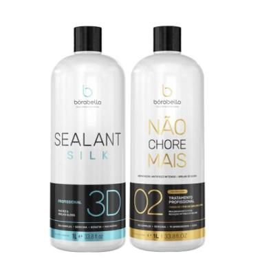 Imagem de Selagem Sealant Silk 3D 1l Progressiva Not Cry Não Chore 1l - Borabell