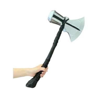 Imagem de Martelo Do Thor Cosplay: Martelo Do Trovão Em Borracha PU Segura  Ader