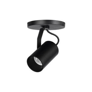 Imagem de Spot De Sobrepor Com Canopla Stella Flow Mr16 Gu10 Bivolt Preto