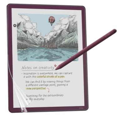 Imagem de Anbzsign Pacote 2+1 compatível com Kindle Scribe 11 polegadas 2025 Colorsoft 1ª geração e Kindle Scribe 3ª geração 2025 protetor de tela e protetor de lente de câmera, antirreflexo, filme PET fosco