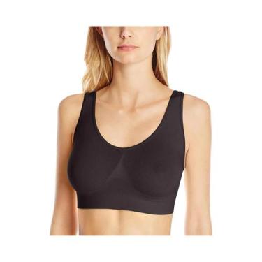 Imagem de Sutiã Sem Fio plus Size Com Efeito Push up Para Mulheres, 7 Cores, 6 T