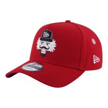 Imagem de Boné New Era 940 A-Frame Christmas Pack Scarlet Vermelho-Masculino