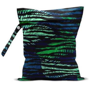 Imagem de Bolsa úmida zcyxuuw 26x32cm Bolsa de viagem e praia impermeável