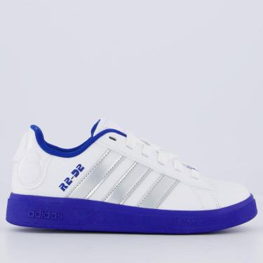 Imagem de Tênis Infantil  Adidas Grand Court Droids Masculino-Masculino