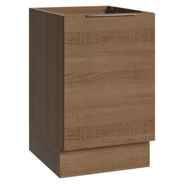 Imagem de Balcão De Cozinha 50cm 1 Porta (sem Tampo) R Stella Madesa Rustic