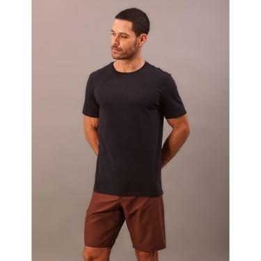 Imagem de Camiseta Manga Curta Swimwear Logo Costas Calvin Klein Swimwear - Azul Marinho-Masculino