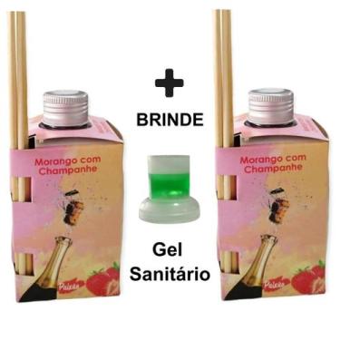 Imagem de 2 Difusor Vareta Aromas Aromatizador Ambiente Casa Perfume Lar Ar 280m