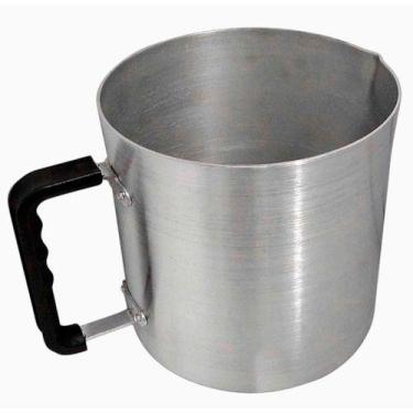 Imagem de Caneca Leiteira N16 3,4 Litros Linha Hotel Restaurante Asj, Prateado