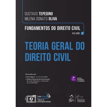 Imagem de Livro - Fundamentos de Direito Civil - Teoria Geral do Direito Civil -
