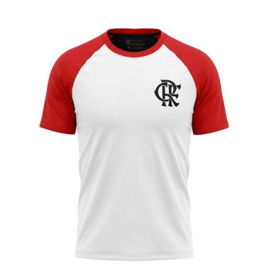 Imagem de Camiseta Flamengo Masculina Licenciada Oficial - Branca-Masculino