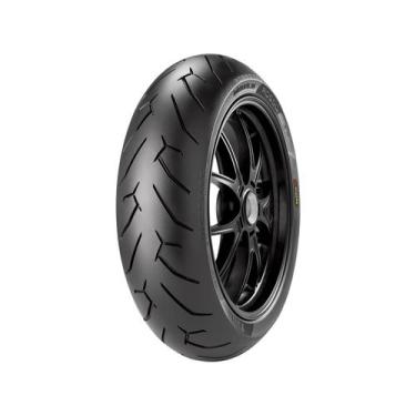 Imagem de Pneu Moto Aro 17 180/55R17 73W TL Diablo Rosso II Pirelli - Traseiro, 