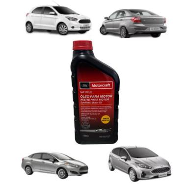 Imagem de Óleo Motor Sintético Sae 5w20 Motorcraft Ford Ka e New Fiesta