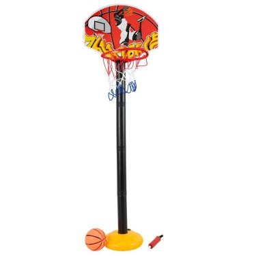 Imagem de Tabela De Basquete Reguláve Com Bola - St Import Tabela De Basquete Regulável - Cesta Com Tabela Infantil