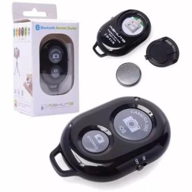 Imagem de Controle Remoto Bluetooth Para Pau Bastão Selfie Mini Tripé - MKB