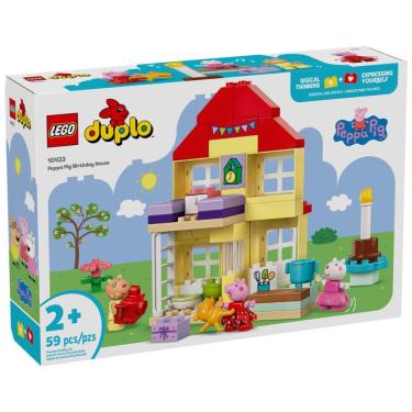 Imagem de Lego Duplo - Casa De Aniversário Da Peppa Pig - 59 Peças - 10433