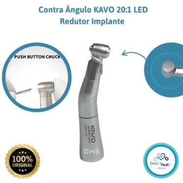 Imagem de CONTRA ÂNGULO 201 LED IMPLANTE REDUTOR KAVO SURGMATIC Peças de mão Odo