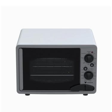 Imagem de Forno Elétrico de Bancada Venax Luxo 45L, Com Grill, Timer 120min, 1700W e Luz Interna