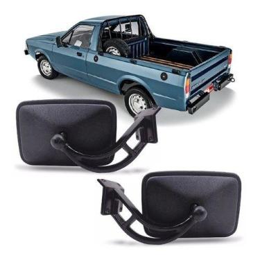 Imagem de Par Retrovisor Espelho Pampa 1984 Até 1991 Reversível 2 Pçs - Retrovex