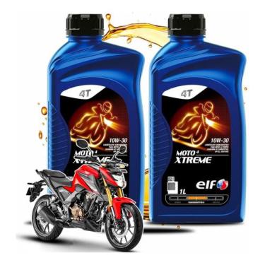 Imagem de Troca De Óleo Honda Cb 300r Elf Semissintético Xtreme