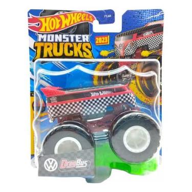 Imagem de Hot Wheels Monster Trucks Dragbus Freestyle Wreckers - Mattel