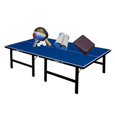 Imagem de MESA PING PONG MDF 15mm 1016 KLOPF + Kit 5055 + Rede Retrátil + Capa