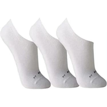 Imagem de Meia Lupo Ku Sap Kit 3 02270 Infantil, Branco, M
