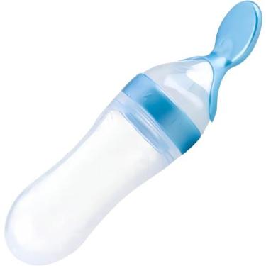Imagem de Colher Dosadora Papinha Nuby Bebê Infantil Silicone Alimento - - NÛBY,