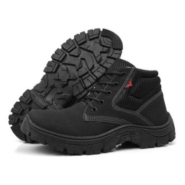 Imagem de Bota Masculina Trabalho Coturno Resistente Adventure Confortável - Diu