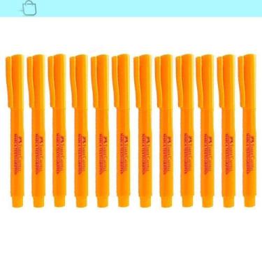 Imagem de Marca Texto Superfluorescente Faber-Castell 12un, Laranja