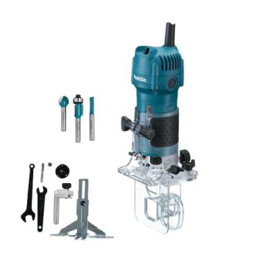 Imagem de tupia 3710 220v makita + jogo de fresas D-16461