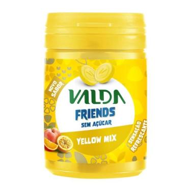 Imagem de Pastilhas Valda Friends Yellow Mix Sem Açucar 50g