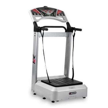 Imagem de Plataforma Vibratória Profissional P204IXC para Treino Aeróbico e Cardio Branco Kikos