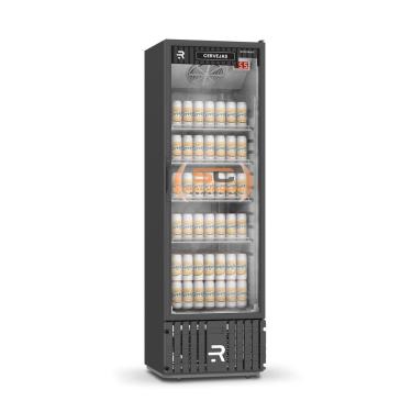 Imagem de Cervejeiro Expositor Vertical Refrimate VCCE400PV 400L 1 Porta Preto 220V