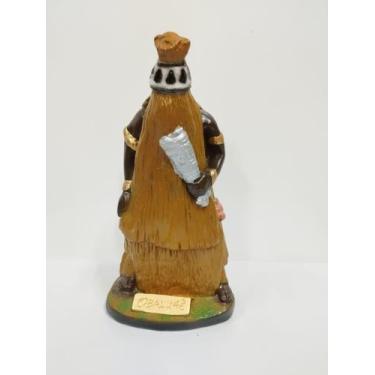 Imagem de Imagem em gesso orixá obaluae modelo 001 21,5 cm - CASA FÉ