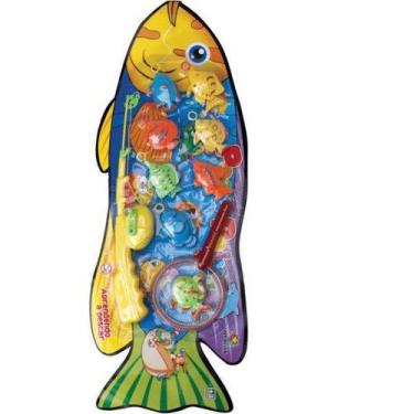 Imagem de Pega Peixe C/VARA/REDINHA/PEIX - Art
