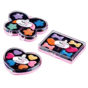 Imagem de Estojo de Maquiagem Infantil Sortido My Style Beauty Mini Estojo Poder