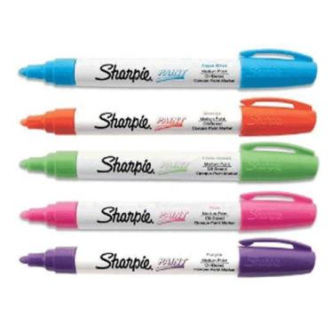 Imagem de Marcador permanente sharpie paint oil media fashion sort blister c5 un