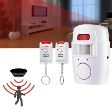 Imagem de Sensor Infravermelho de Movimento com Sirene Forte - Atena