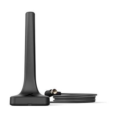 Imagem de Antena Interna Digital Aquário com Cabo Televisão Preto